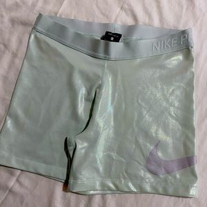 ~Rare Nike Pro Iridescent Spandex Shorts~